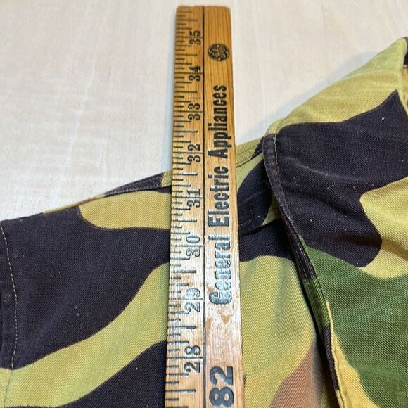 Vintage Czech Salamander Camouflage Jacket Chore Coat Field Jacket Military RARE - Picture 3 of 6